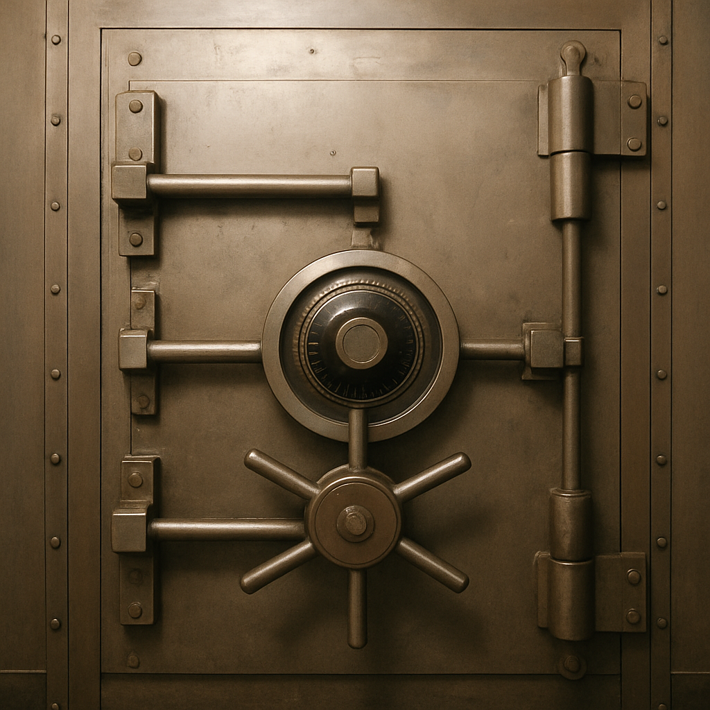 Secure vault door